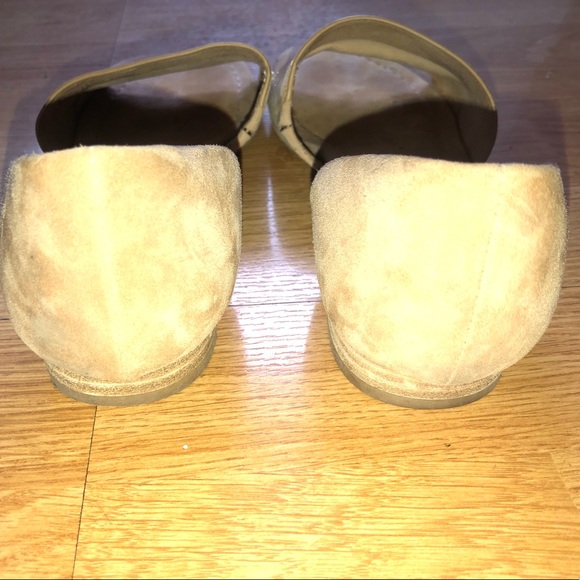 Anthropologie SPLENDID Suede Slip On Sandal Flats - Picture 5 of 6